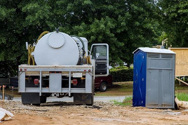 Our Cadillac Porta Potty Rentals field team